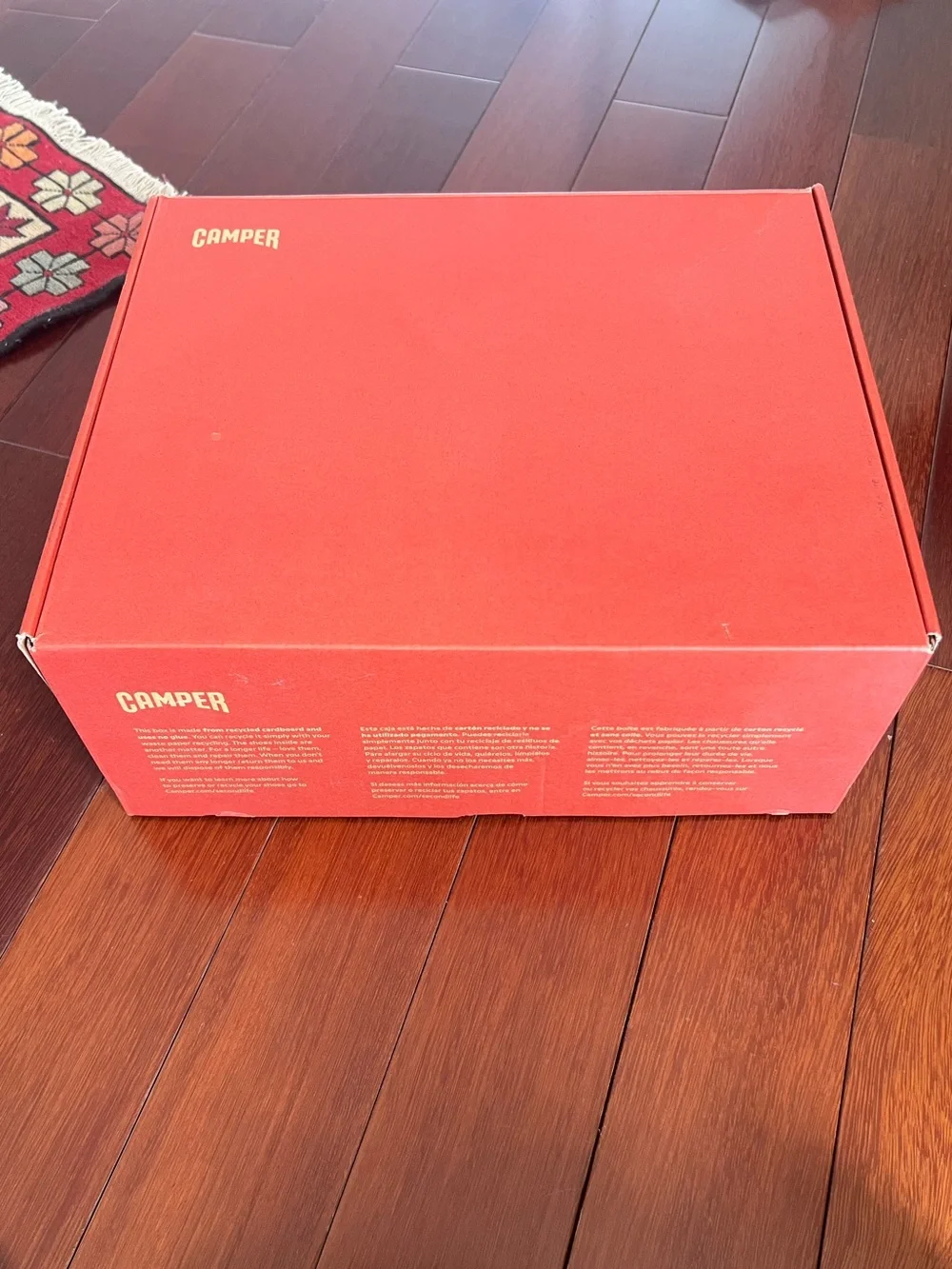 Camper x Micheling Men’s Black Boots with Red Laces